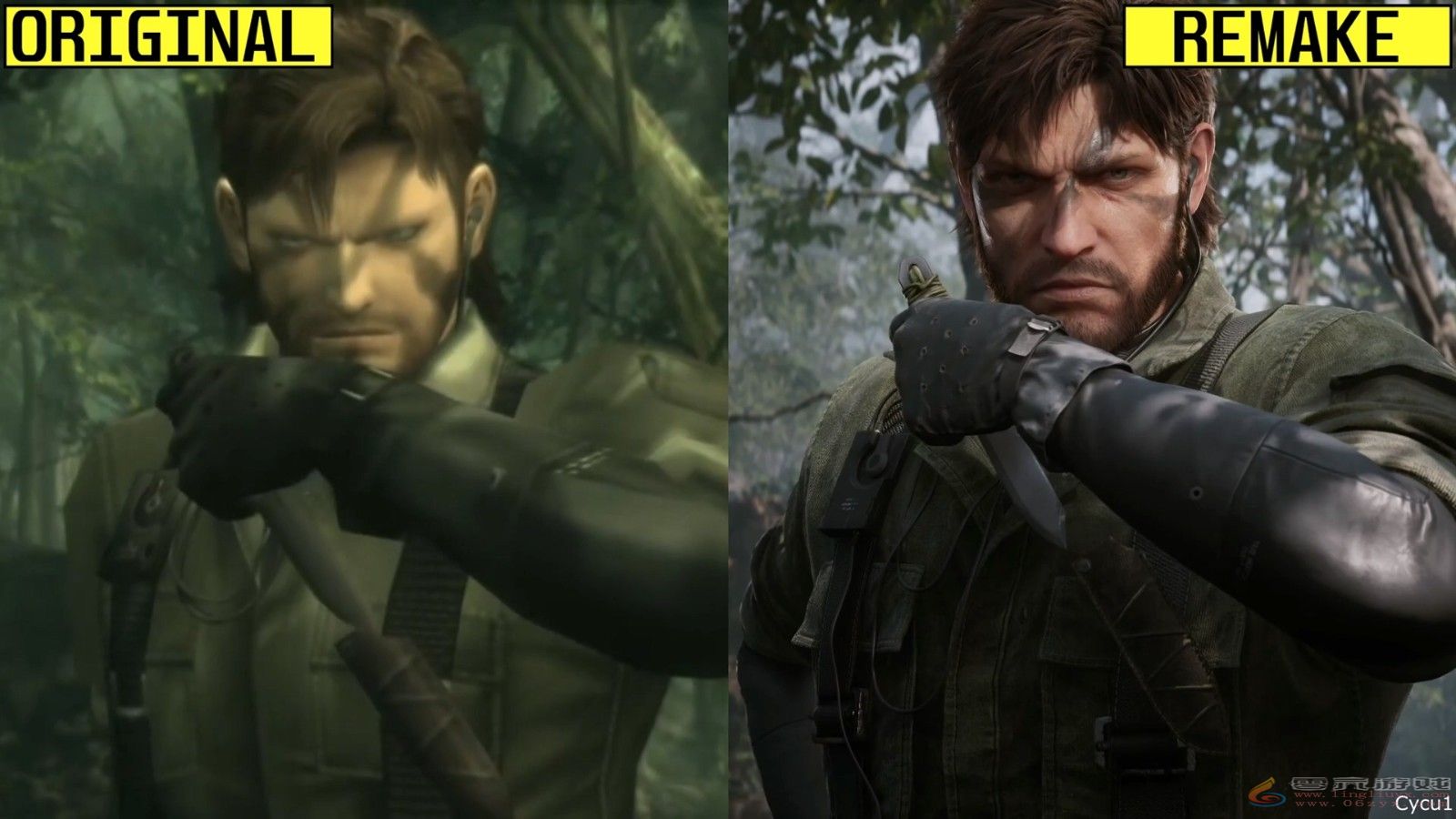 《合金装备Delta：食蛇者》和原版游戏画面对比(图5)