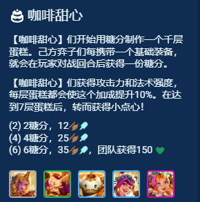 金铲铲之战咖啡甜心蛋糕层数奖励(图1)