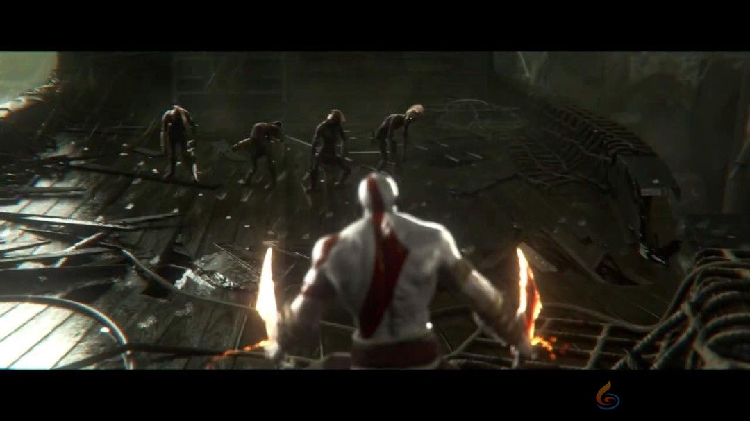 《战神》虚幻5粉丝重制版视频 奎爷大战敌人(图3)